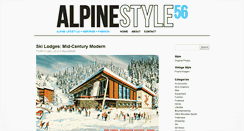 Desktop Screenshot of alpinestyle56.com